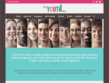 Tablet Screenshot of cityyouthnow.org